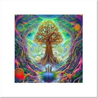 Atlantis tree of life Posters and Art